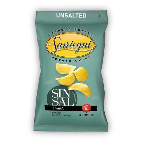 Chips Sarriegui Casher Sans Sel saveur Huile d'Olive 150 g