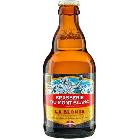 Bière de Mont-Blanc La blonde - 5.8° (33cl)