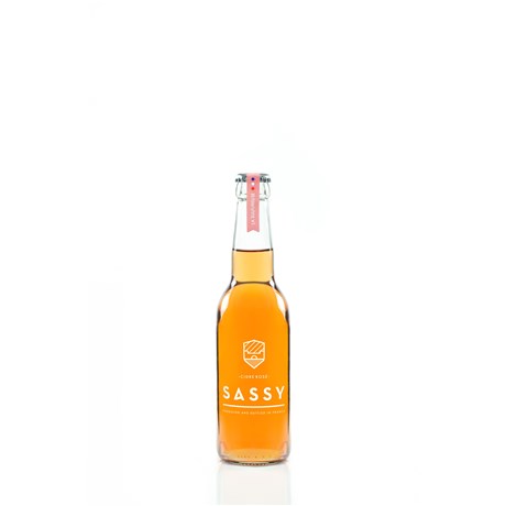 La Sulfureuse Sassy - Cidre Rosé 3° 33 cl
