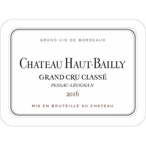 Château Haut Bailly - Pessac-Léognan 2016