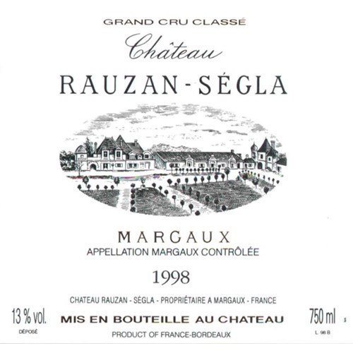 Château Rauzan Ségla - Margaux 1998