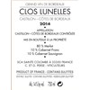 Clos Lunelles - Castillon-Côtes de Bordeaux 2014 