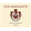 Clos Marsalette Rouge - Pessac-Léognan 2016 
