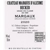 Marquis d'Alesme - Margaux 2020
