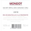 Mondot - Saint-Emilion Grand Cru 2019