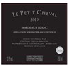Petit Cheval Blanc - Bordeaux 2019