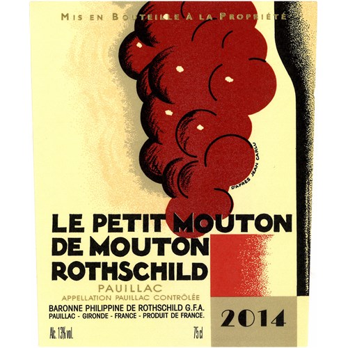 Petit Mouton de Mouton Rothschild - Pauillac 2014