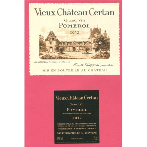 Vieux Château Certan - Pomerol 2012