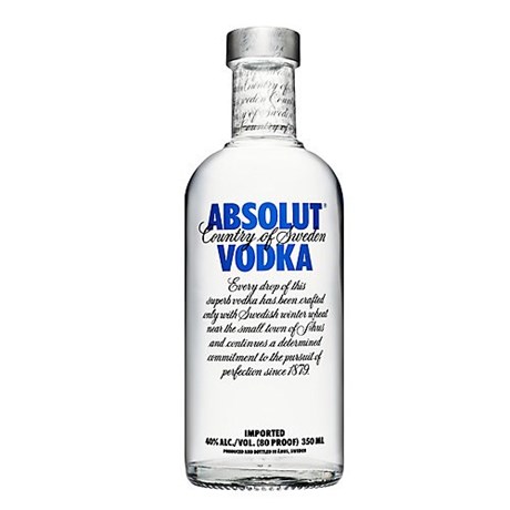 Vodka Absolut Blue 40° 35 cl
