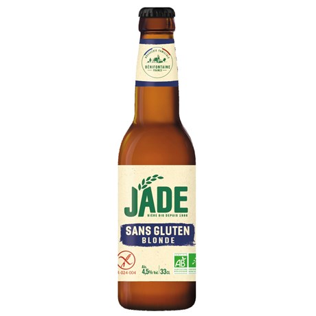 Bière blonde Jade sans gluten 4.5° 33 cl