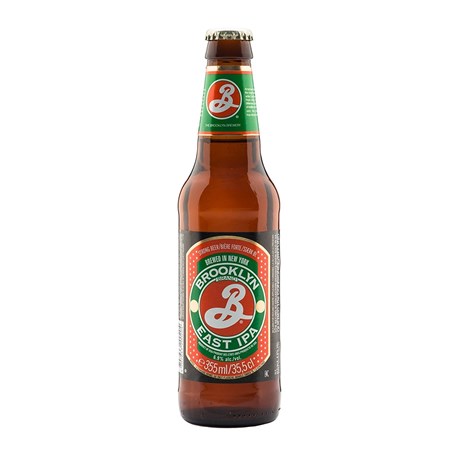 Brooklyn East India Pale Ale (IPA) - American beer - 35.5cl 