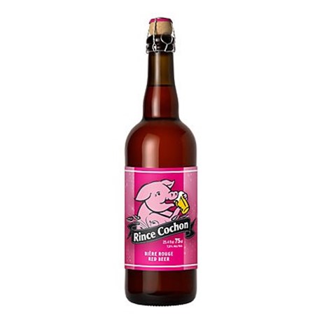 Rince Cochon bière rouge 7.5° - 75cl (pb amazon)