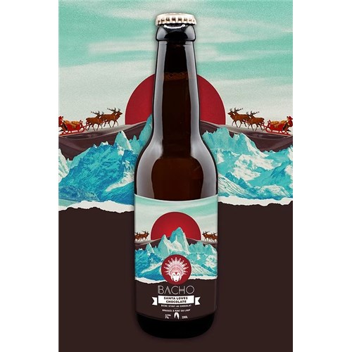 Santa Loves Chocolate - Bacho Brewery 7.5° 33 cl