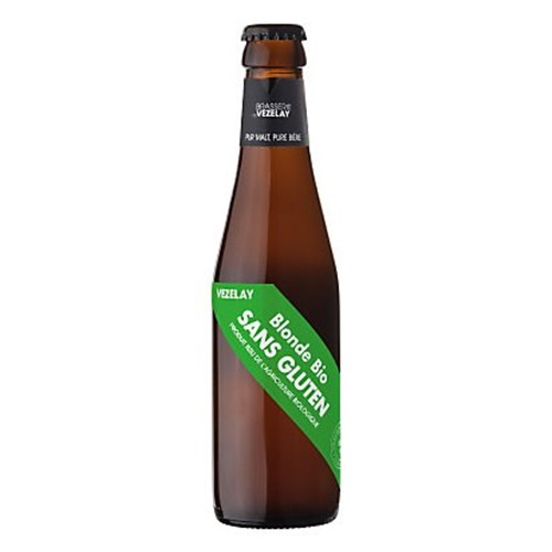 Vezelay blonde bio sans gluten 4° 25 cl