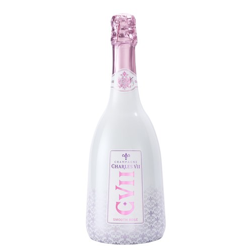 Charles VII Smooth Rosé with Case - Champagne Canard Duchene 