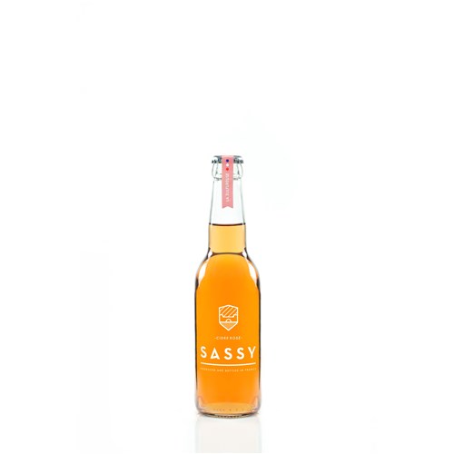 La Sulfureuse Sassy - Cidre Rosé 3° 33 cl