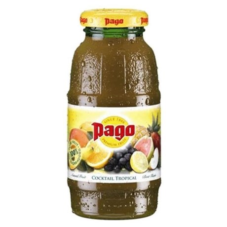 Fruit juice Pago Cocktail Tropical multivitamin 20 clx12 