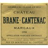 Castle Brane Cantenac - Margaux 1998 