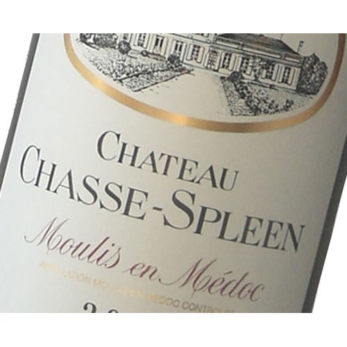 Chateau Chasse Spleen 2014 / 2014 Château Chasse-Spleen, Bordeaux, France, Moulis-en ... / Intens en zeer goed gedefinieerde neus met zwart fruit en noten van kreupelhout.