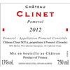 Château Clinet - Pomerol 2012