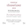 Château L'Eglise Clinet - Pomerol 2018