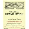 Château Grand Mayne - Saint-Emilion Grand Cru 2013