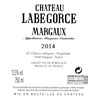 Château Labégorce - Margaux 2014