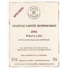 Château Lafite Rothschild - Pauillac 2006 