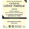 Château Latour-Martillac - Pessac-Léognan blanc 2008