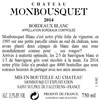 Château Monbousquet - Bordeaux blanc 2014