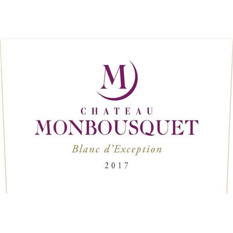 Château Monbousquet blanc - Bordeaux 2017