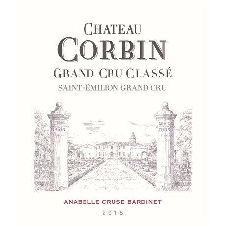 Magnum Château Corbin - Saint-Emilion Grand Cru 2018