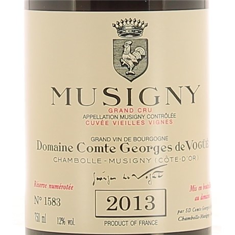 Musigny - Domaine Comte Georges de Vogüé - Musigny 1999