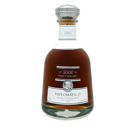 Rhum Diplomático Millésime 2002 43°