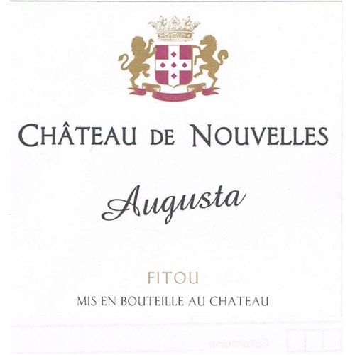 Augusta - Château de Nouvelles - Fitou 2016