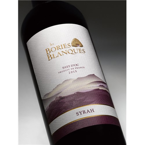 Les Bories Blanques - Syrah - Pays d'Oc 2015