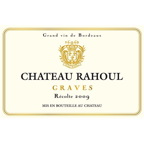 Coffret Double Magnum Château Rahoul - Graves - 2009