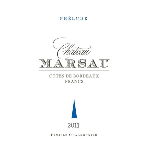 Prelude of Marsau - Francs Côtes de Bordeaux - 2012 